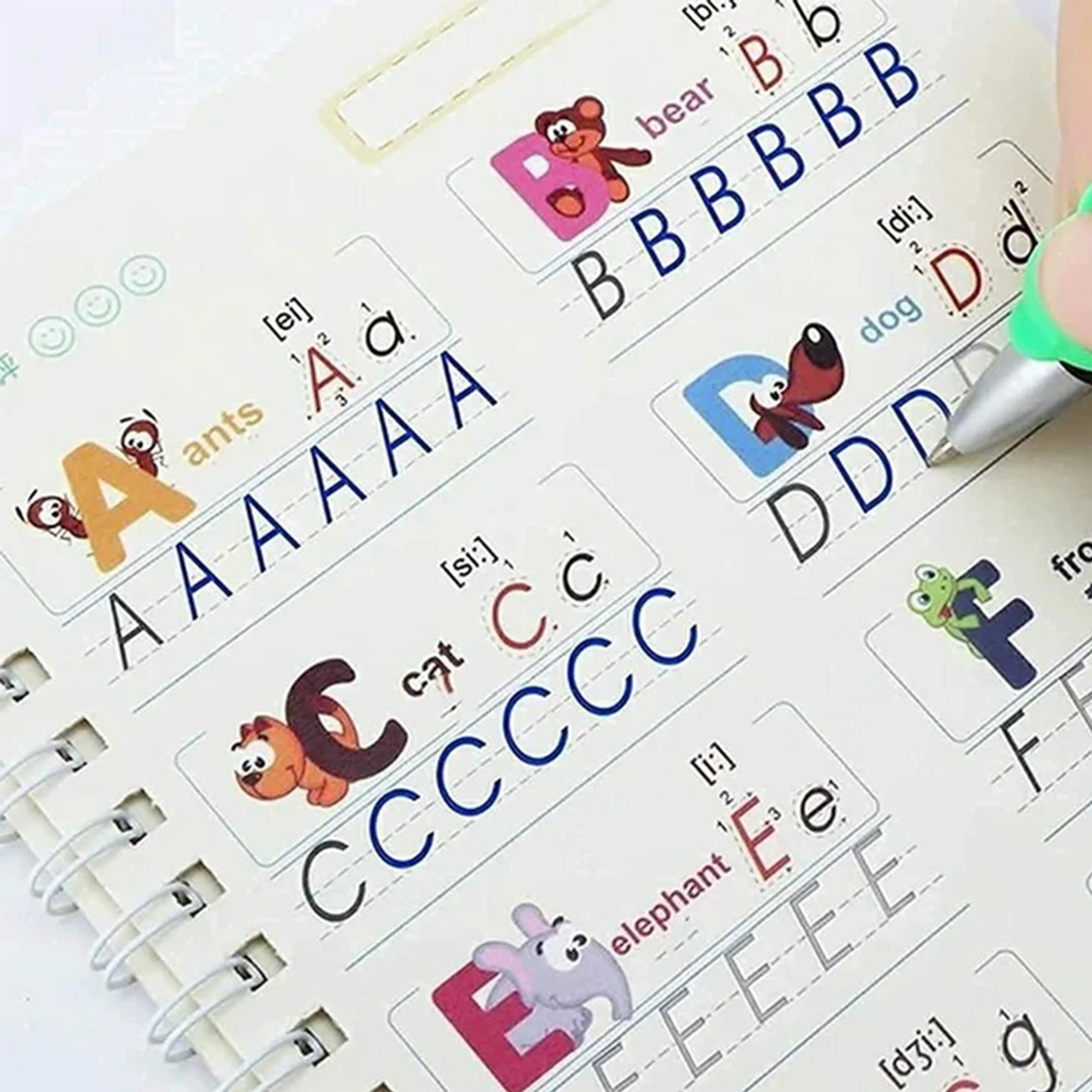 4 in 1, Sank Magic Practice Copybook