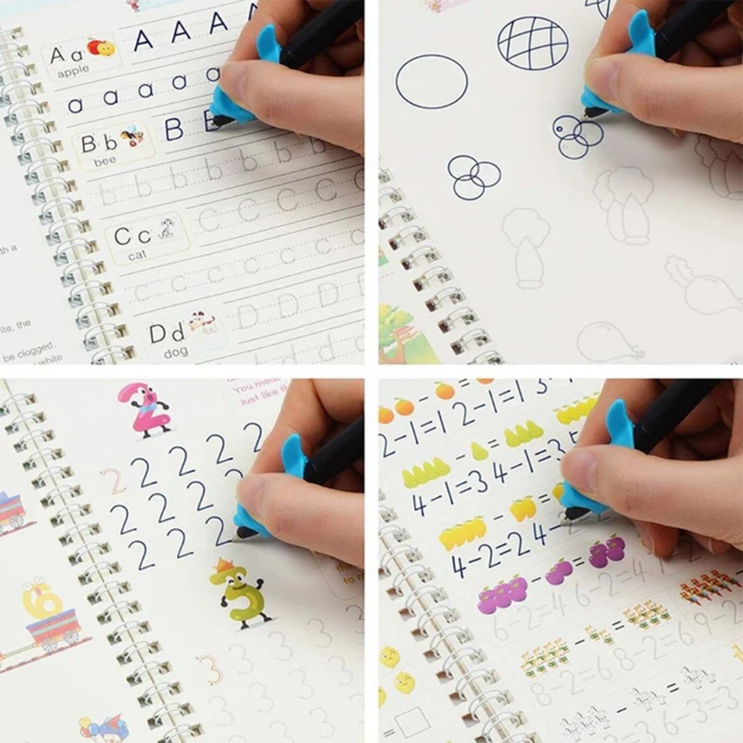 4 in 1, Sank Magic Practice Copybook