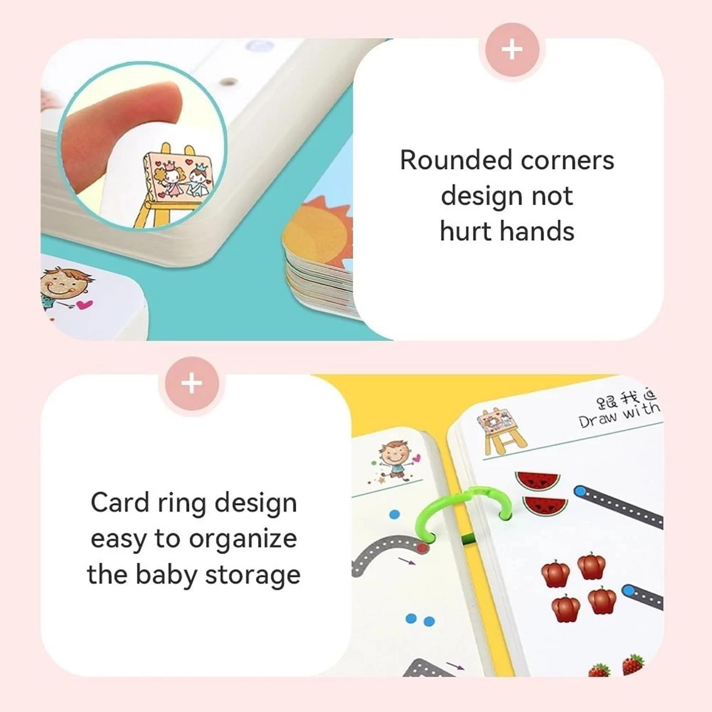 68 Pages Reusable Tracing Line book