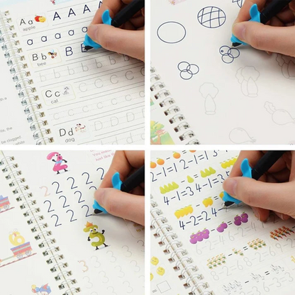 4 in 1, Sank Magic Practice Copybook