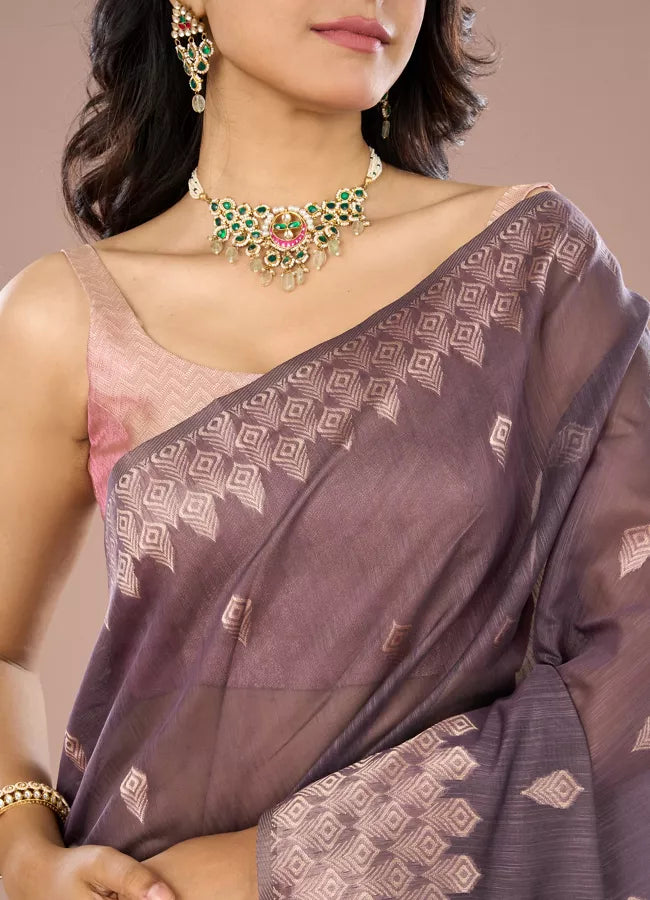 Purple Enchantment Saree