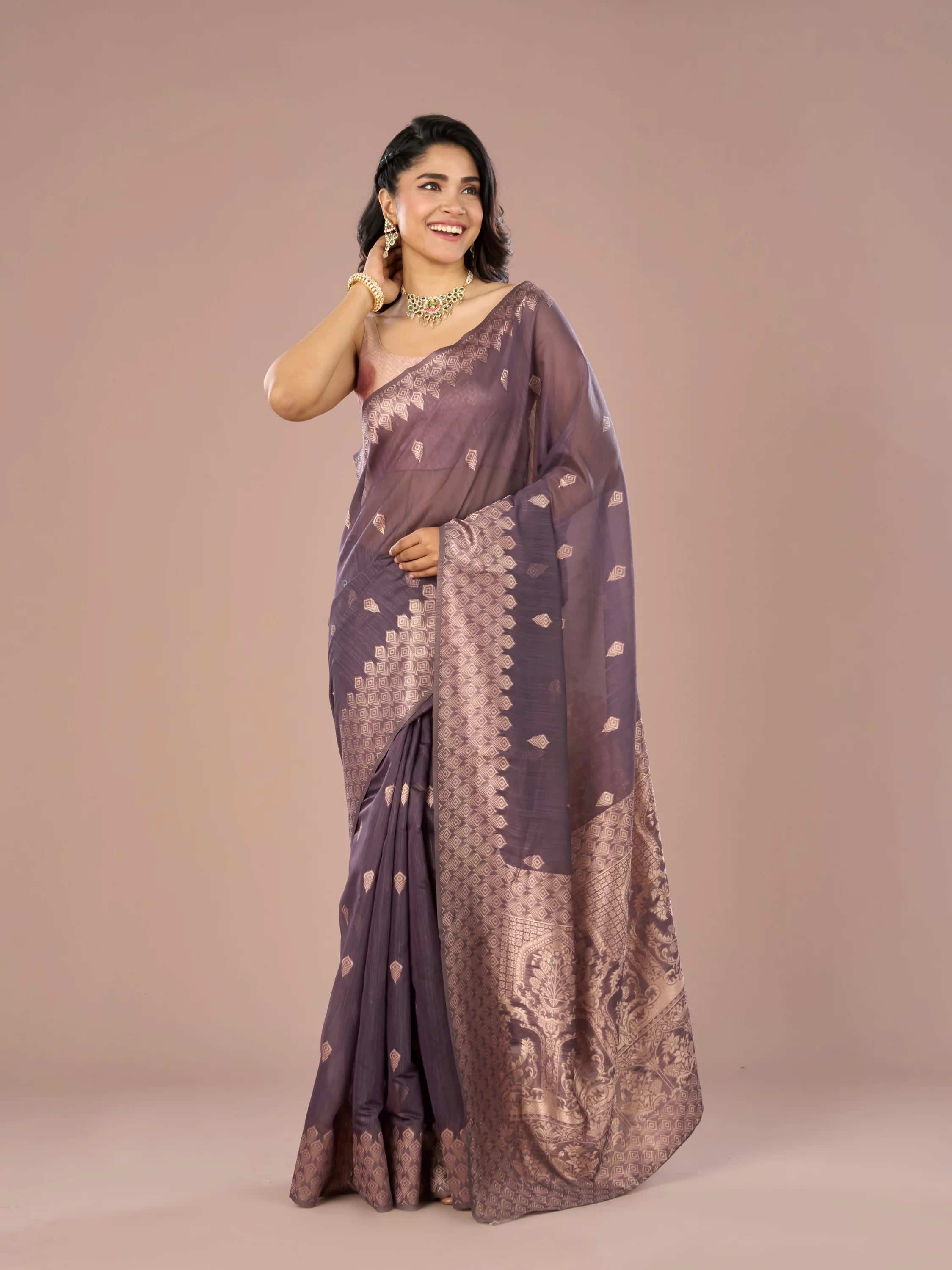 Purple Enchantment Saree