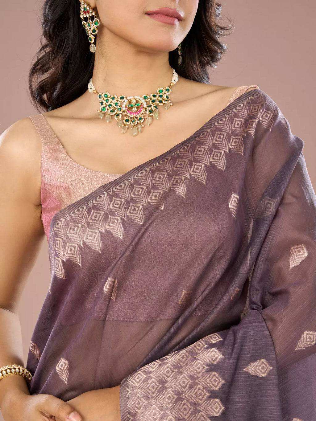 Purple Enchantment Saree