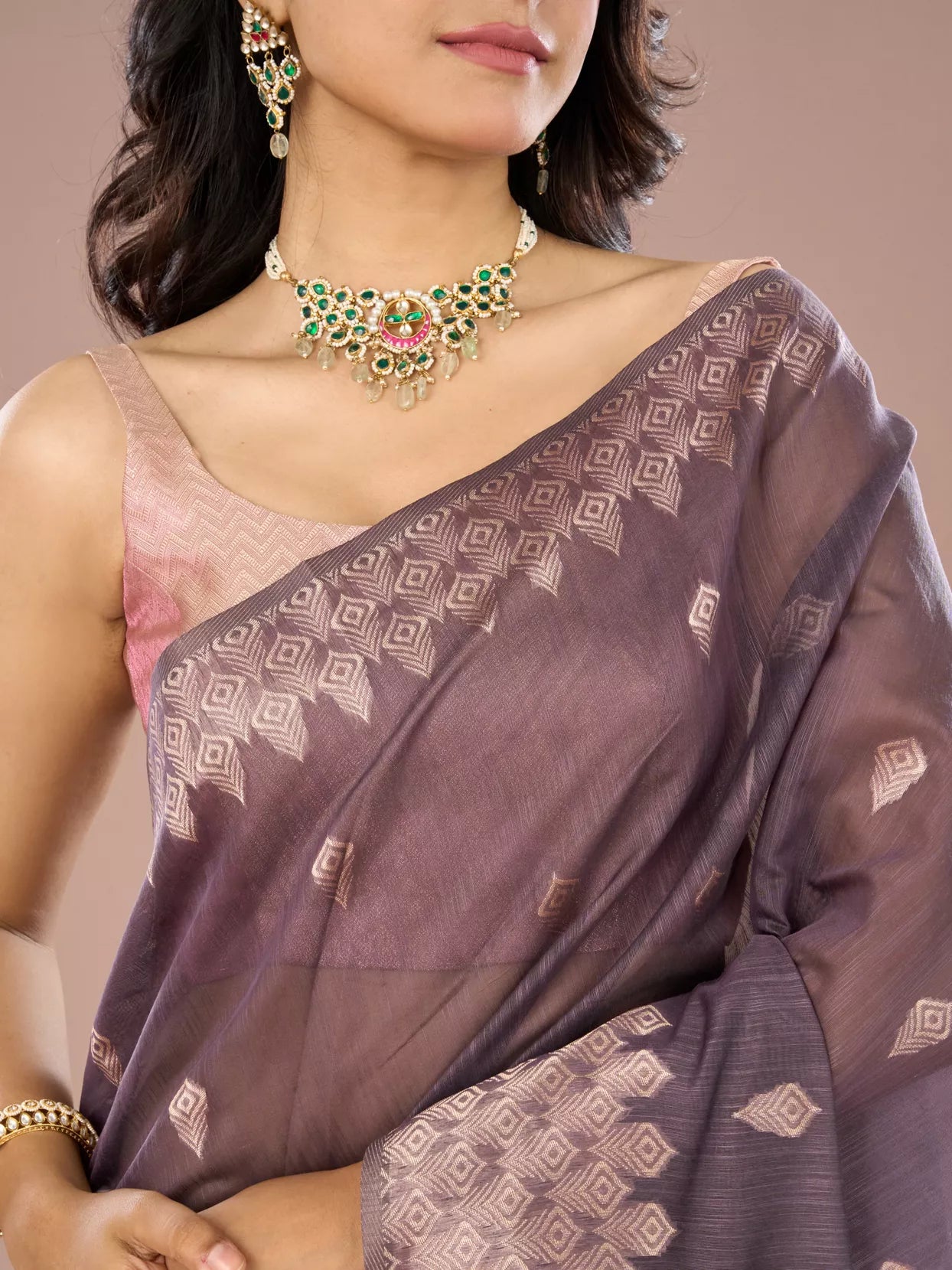 Purple Enchantment Saree