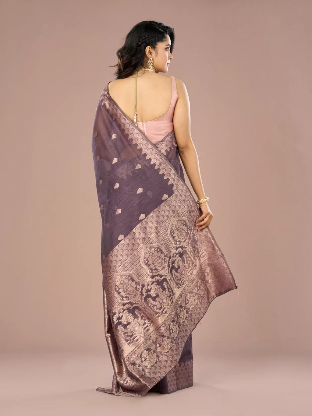 Purple Enchantment Saree