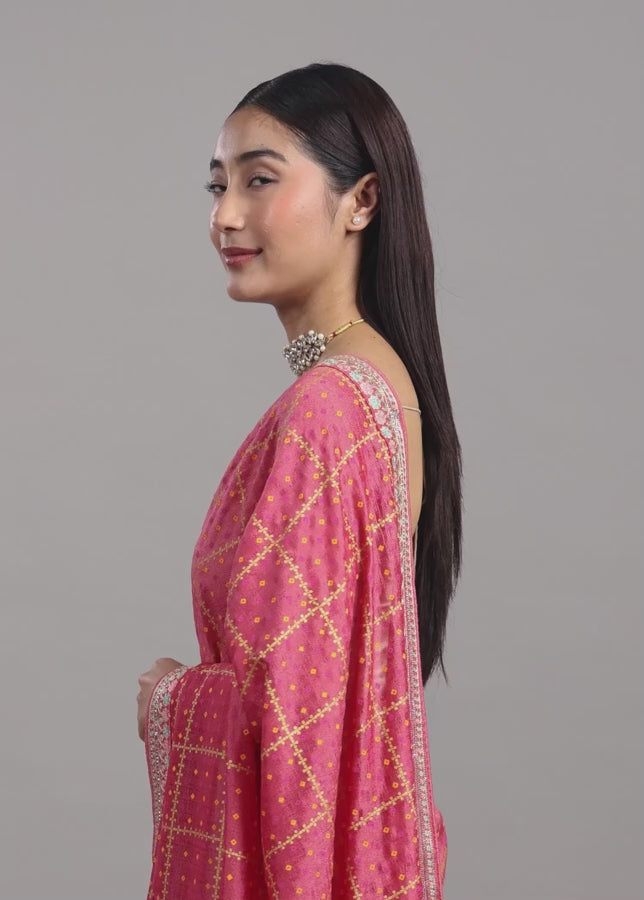 Pastel Pink Radiance Saree